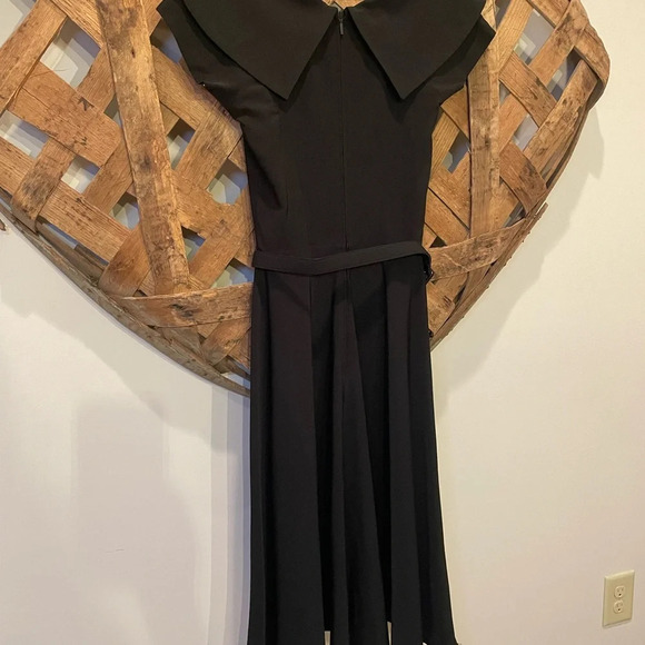 Tatyana Black Retro Style Midi Dress Size XS - Picture 5 of 11